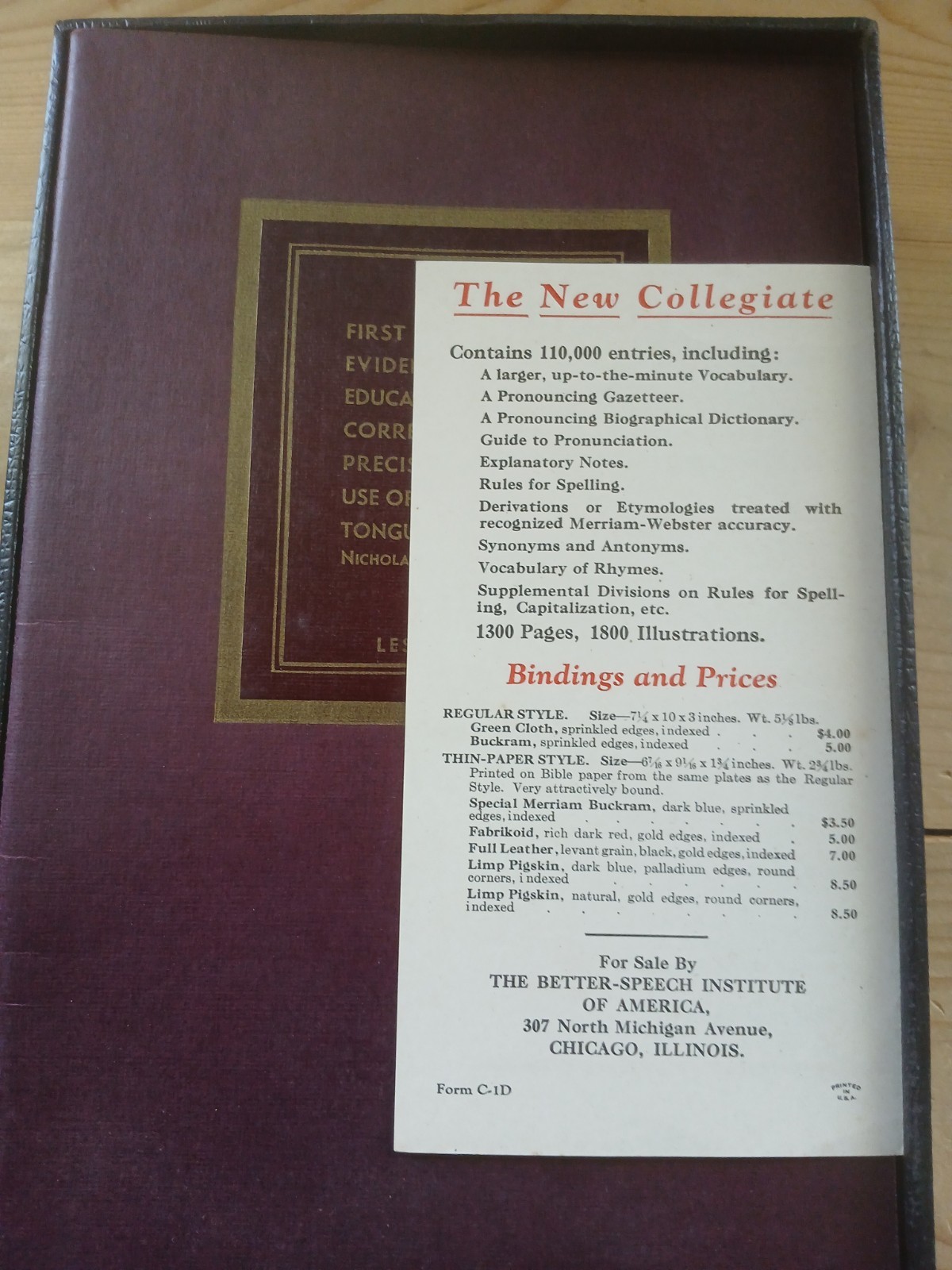 VTG New Self-Teaching Course Practical English Effective Speech 1938 Book Set