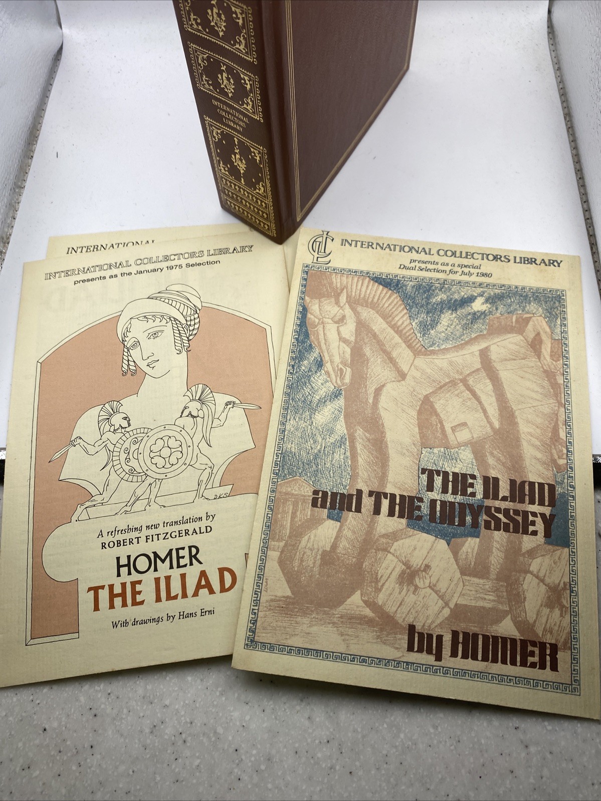 The Iliad Of Homer 1951 International Collectors Library Hardcover