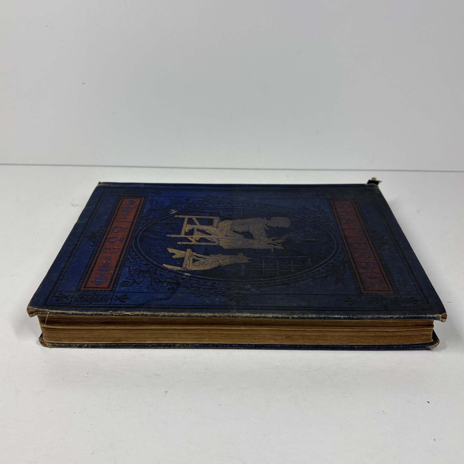 1882 CHATTERBOX VICTORIAN ILLUSTRATED CHILDREN’S BOOK ESTES & LAURIAT HC