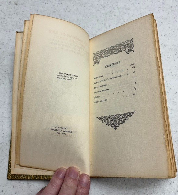 The Kashidah of Haji Abdu El-Yezdi, 1923- Premium Leather Edition