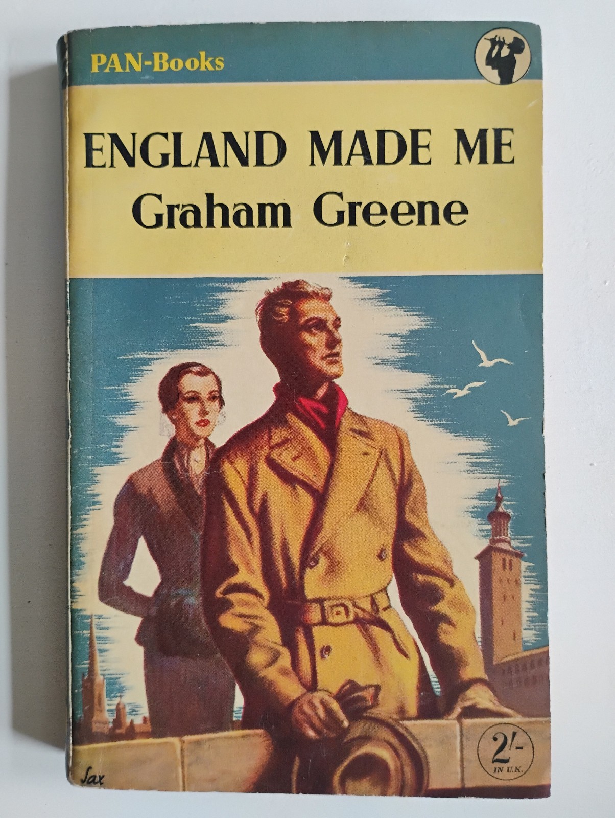 England Made Me by Graham Greene – Vintage 1954 1st Ed Pan Paperback Classic