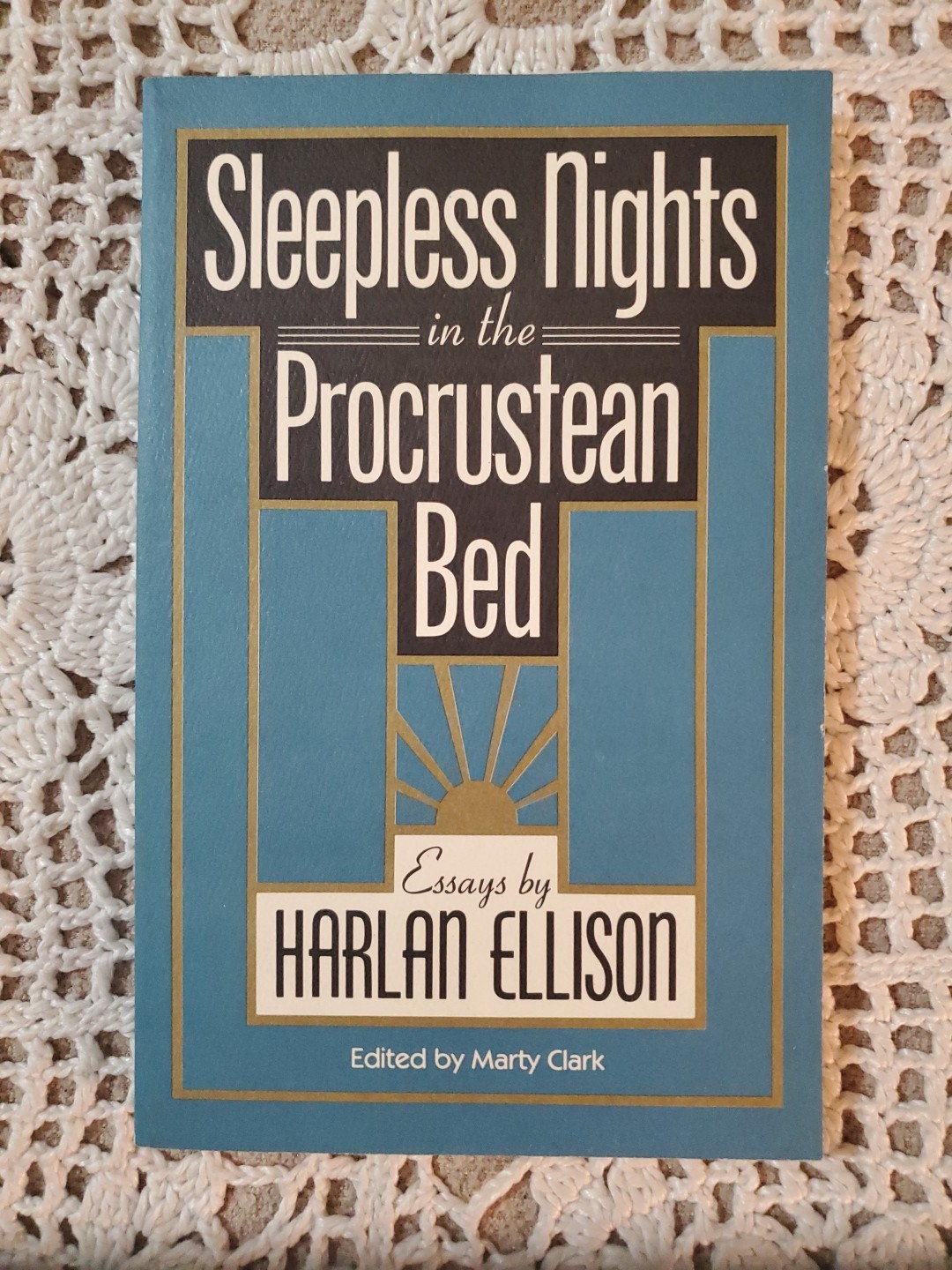 Sleepless Nights in the Procrustean Bed by Harlan Ellison trade paperback VG