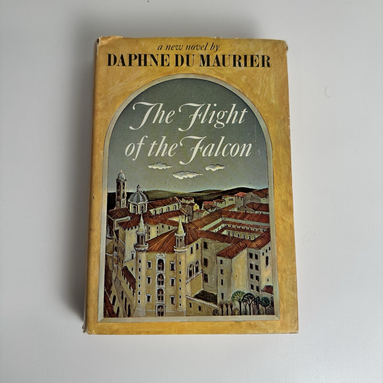 The Flight of the Falcon Daphne Du Maurier Vintage Hardcover Dust Jacket 1st Ed