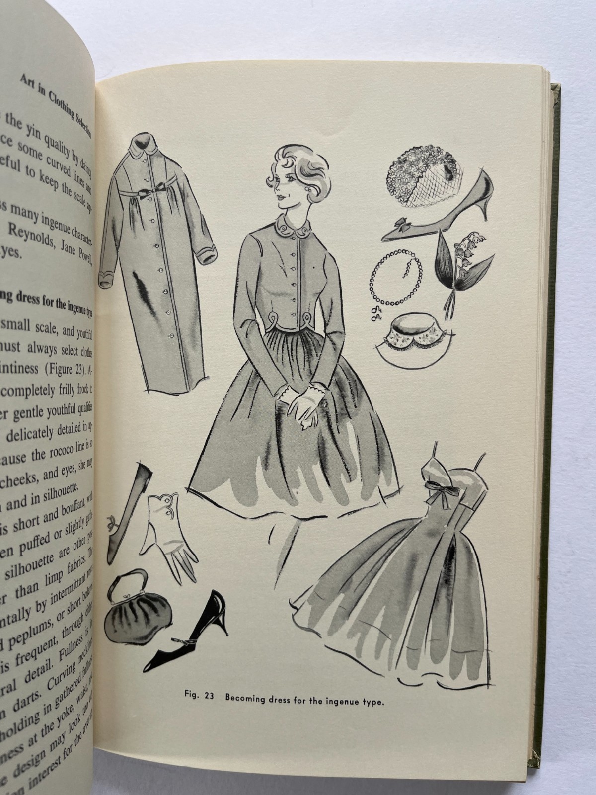 Art in Clothing Selection ~ Harriet T. McJimsey ~ 1963 rare fashion design book