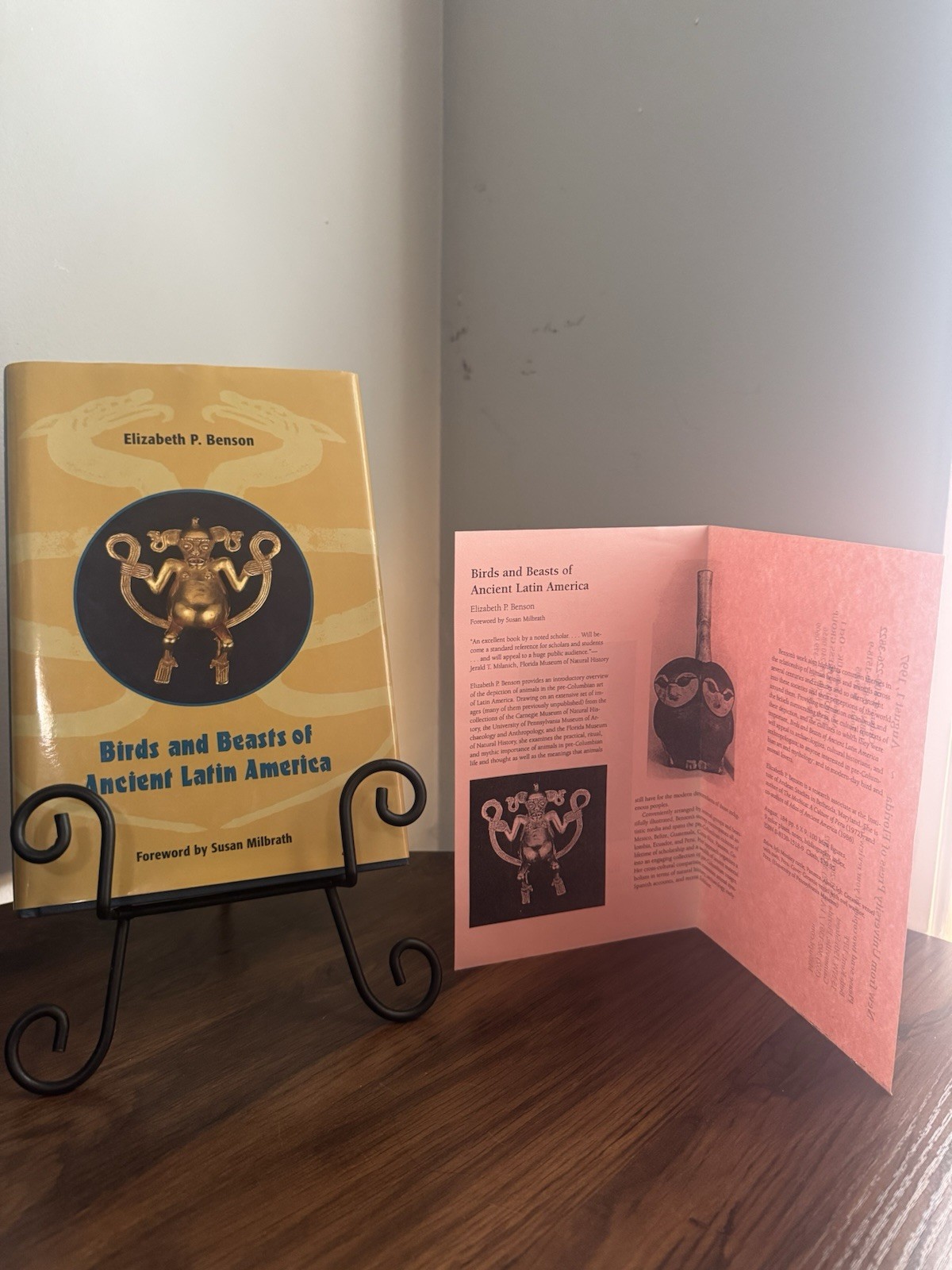Birds & Beasts of Ancient Latin America – Elizabeth P. Benson. W/ Press Release