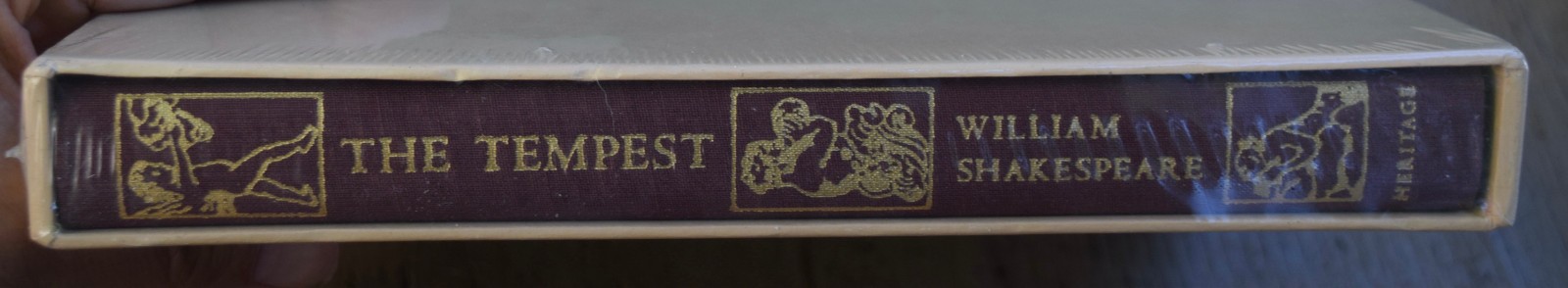 THE TEMPEST – William Shakespeare Heritage Press HC Sandglass Slipcase NEW