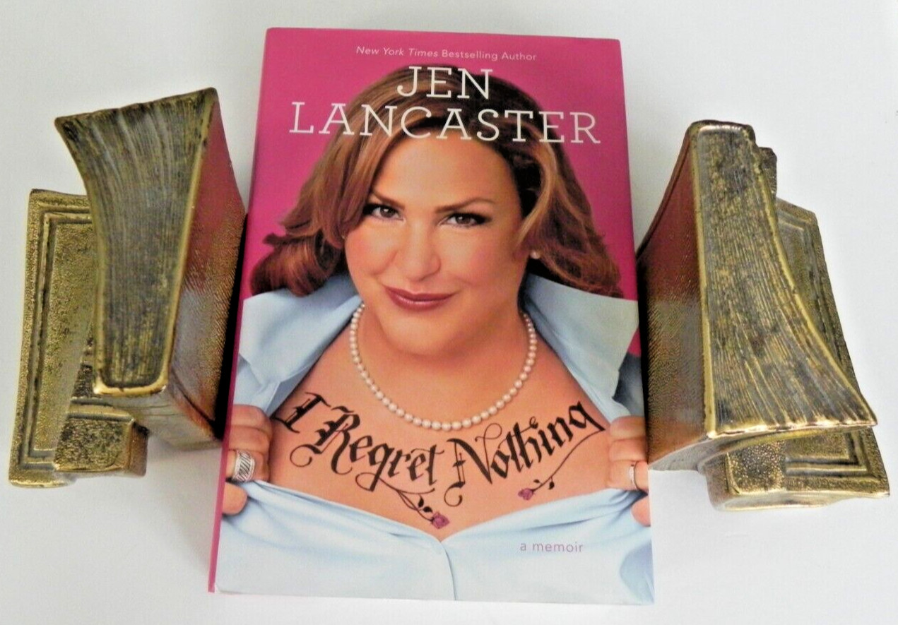 Jen Lancaster SIGNED I Regret Nothing A Memoir NYT Best Seller Author