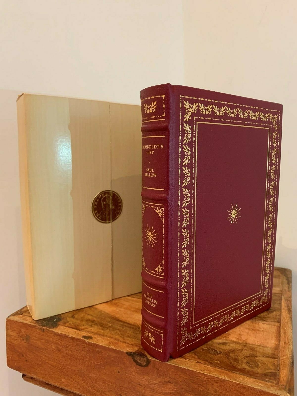 Humboldt’s Gift by Saul Bellow (Franklin Library – Greatest American) leather