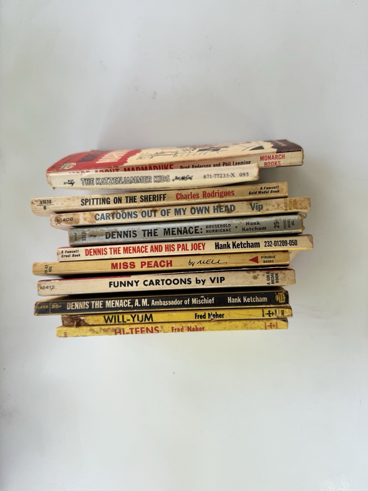 Lot of 13 Vintage 1950s-60s Cartoon Paperbacks + Classics Illustrated