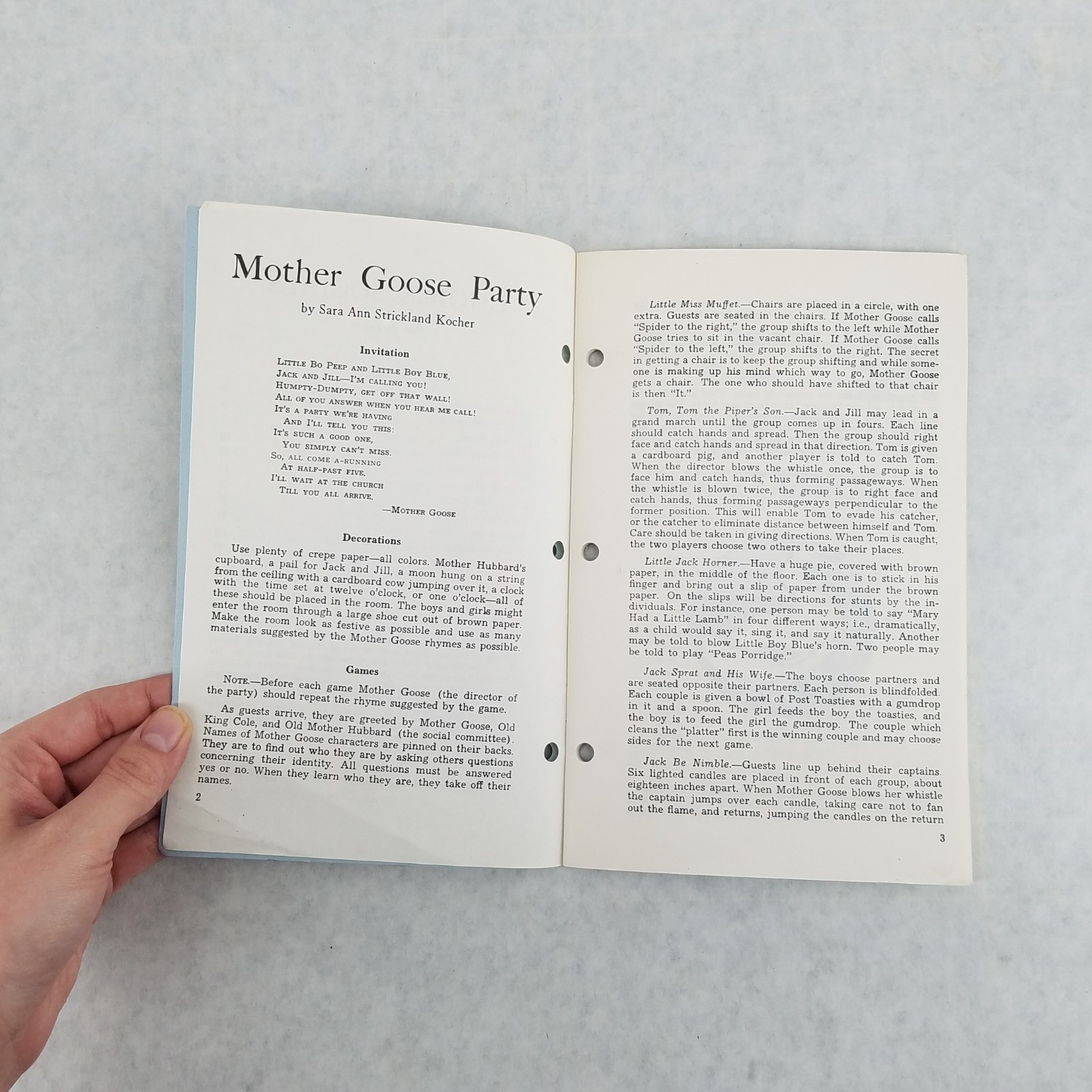 Choice Socials for Juniors – 1954 Party and Game Ideas – Baptist Broadman Press