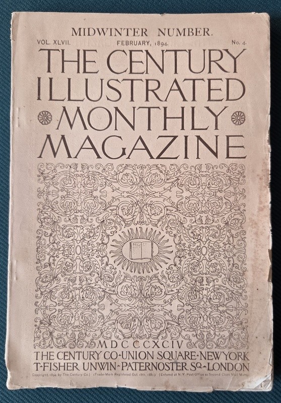 February 1894 NIKOLA TESLA The Century Magazine His Earliest Biographical Text