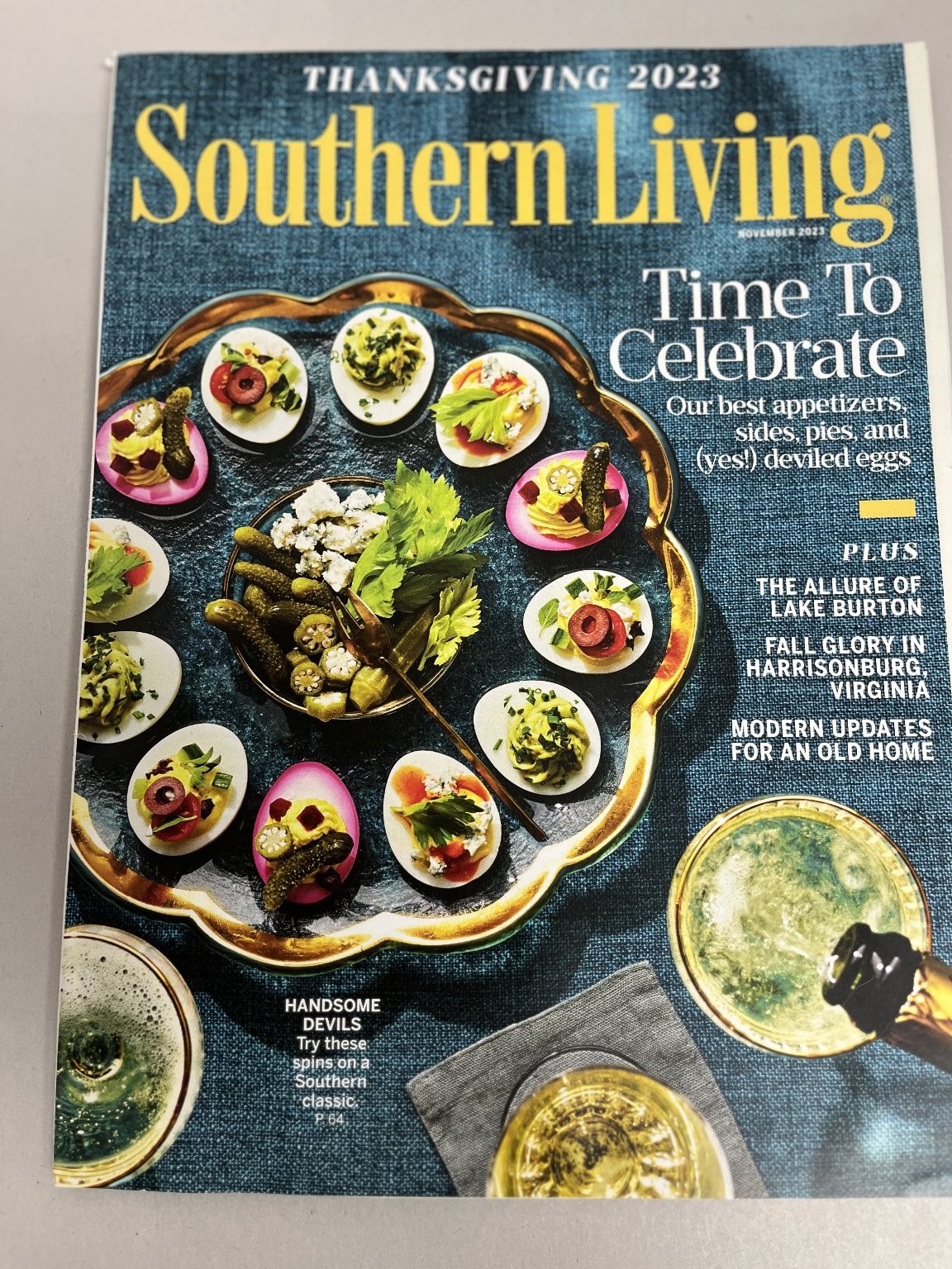 Southern Living Magazine November 2023 Thanksgiving Time To Celebrate Recipes