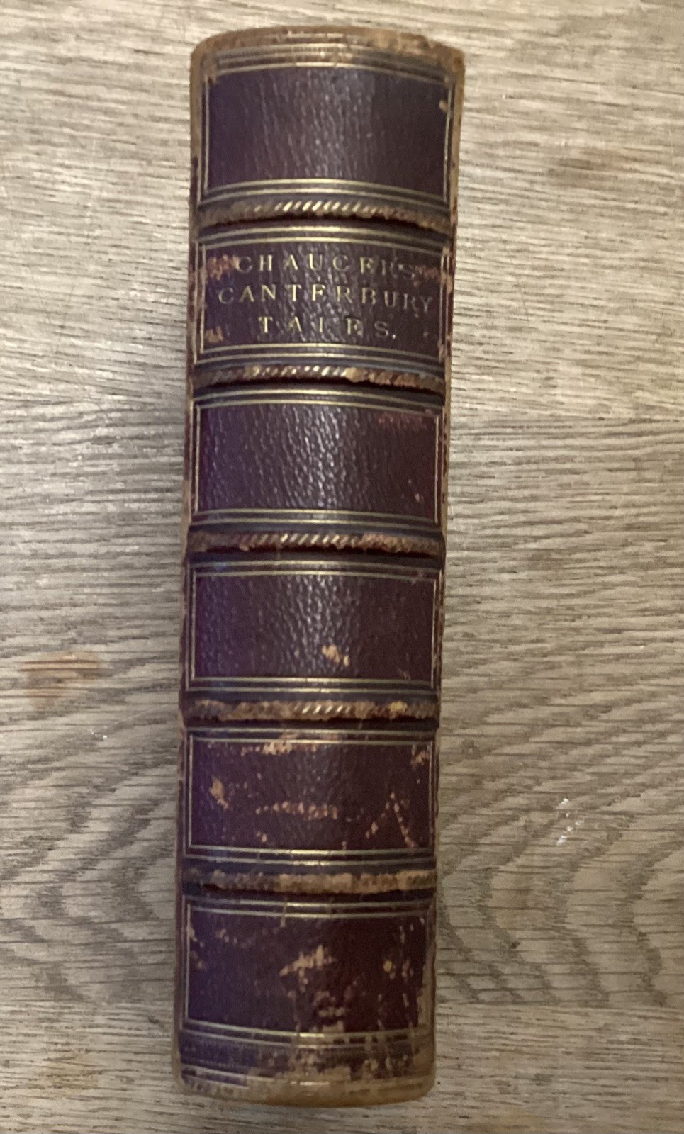 THE CANTERBURY TALES BY GEOFFREY CHAUCER FROM TEXT OF THOMAS TYRWHITT 1865