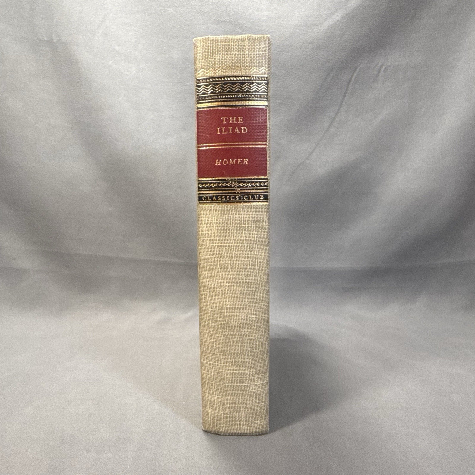The Iliad of Homer 1942 Hardcover Classics Club
