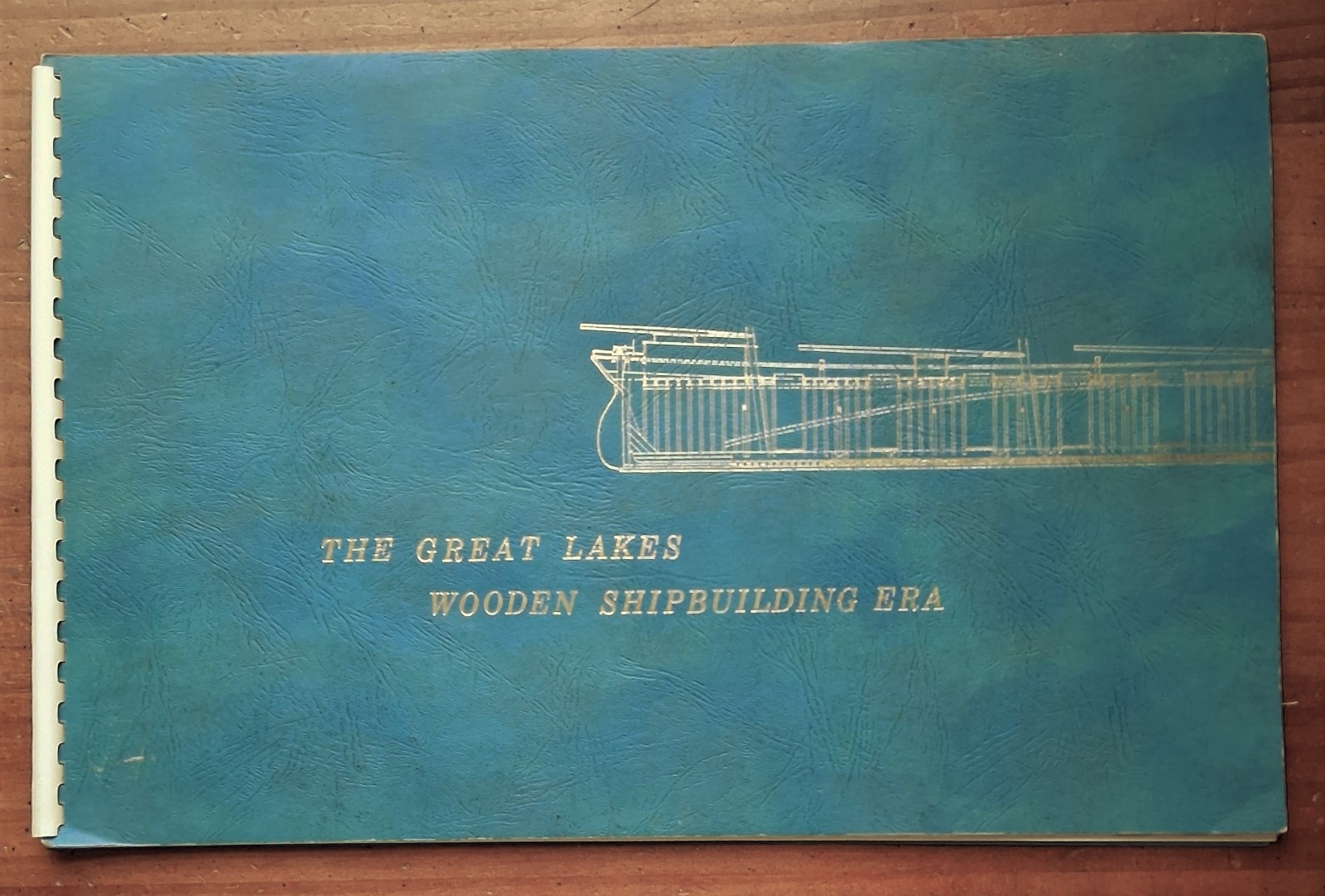Great Lakes Wooden Shipbuilding Era Signed by Captain H. C. Inches 1962 1st Ed.