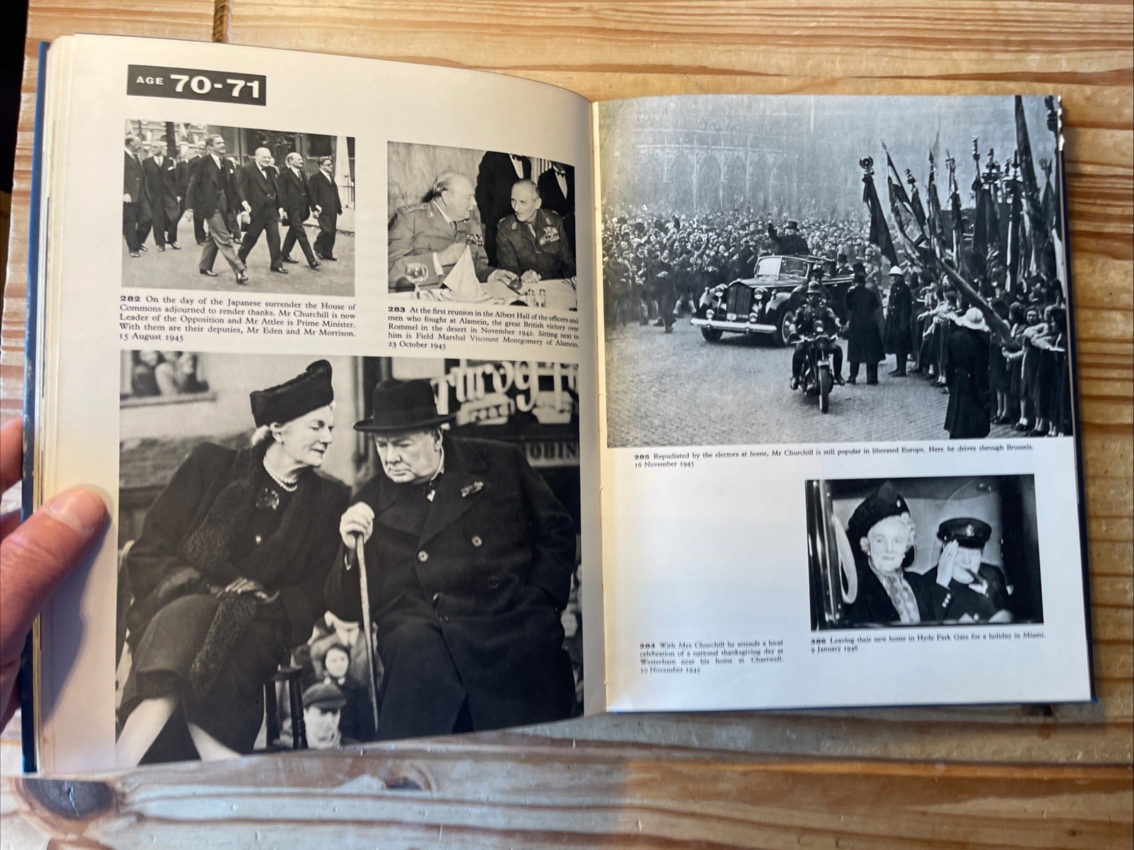 Churchill : His Life In Photographs, Good, 1956 Oversized HB