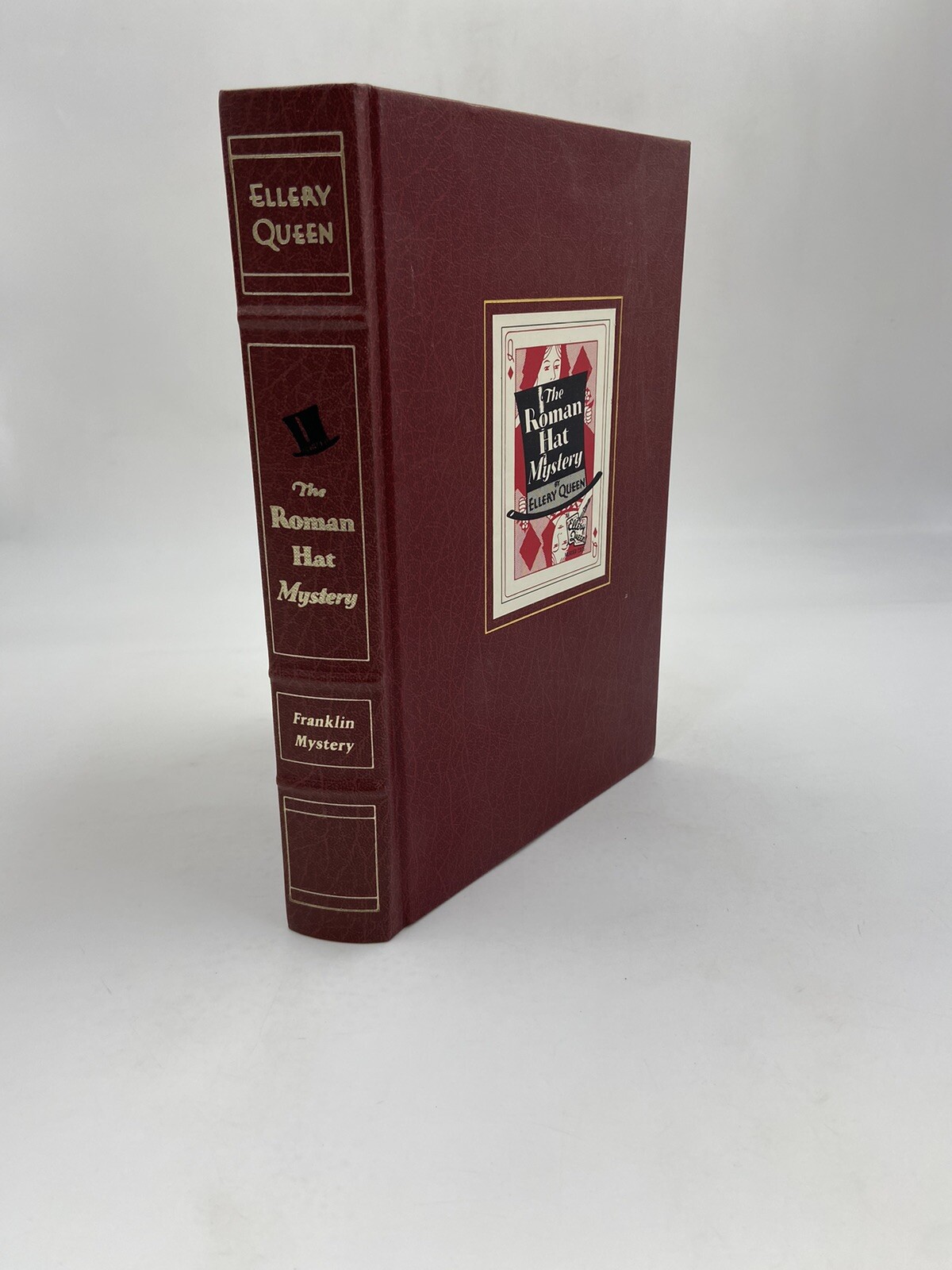 The Roman Hat Mystery – Ellery Queen – Franklin Library – 1989