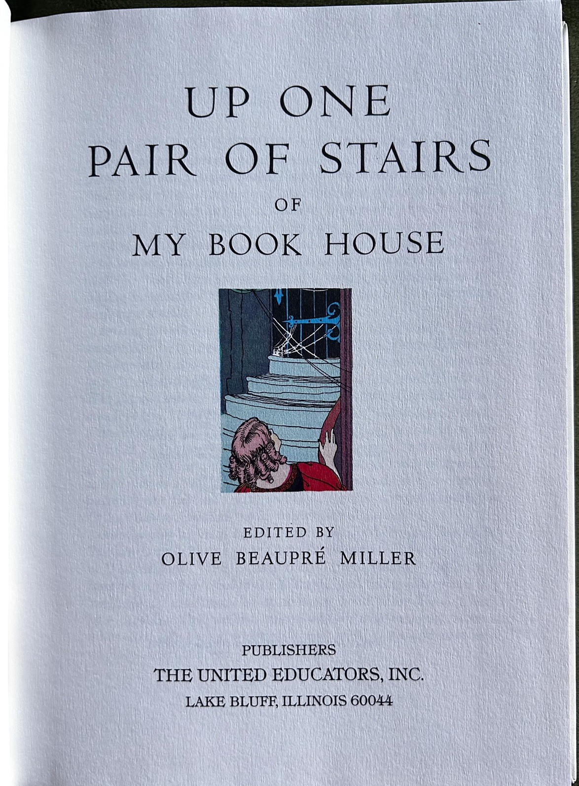 Vintage My Book House Vol 3 “Up One Pair of Stairs” 1971 The United Educators