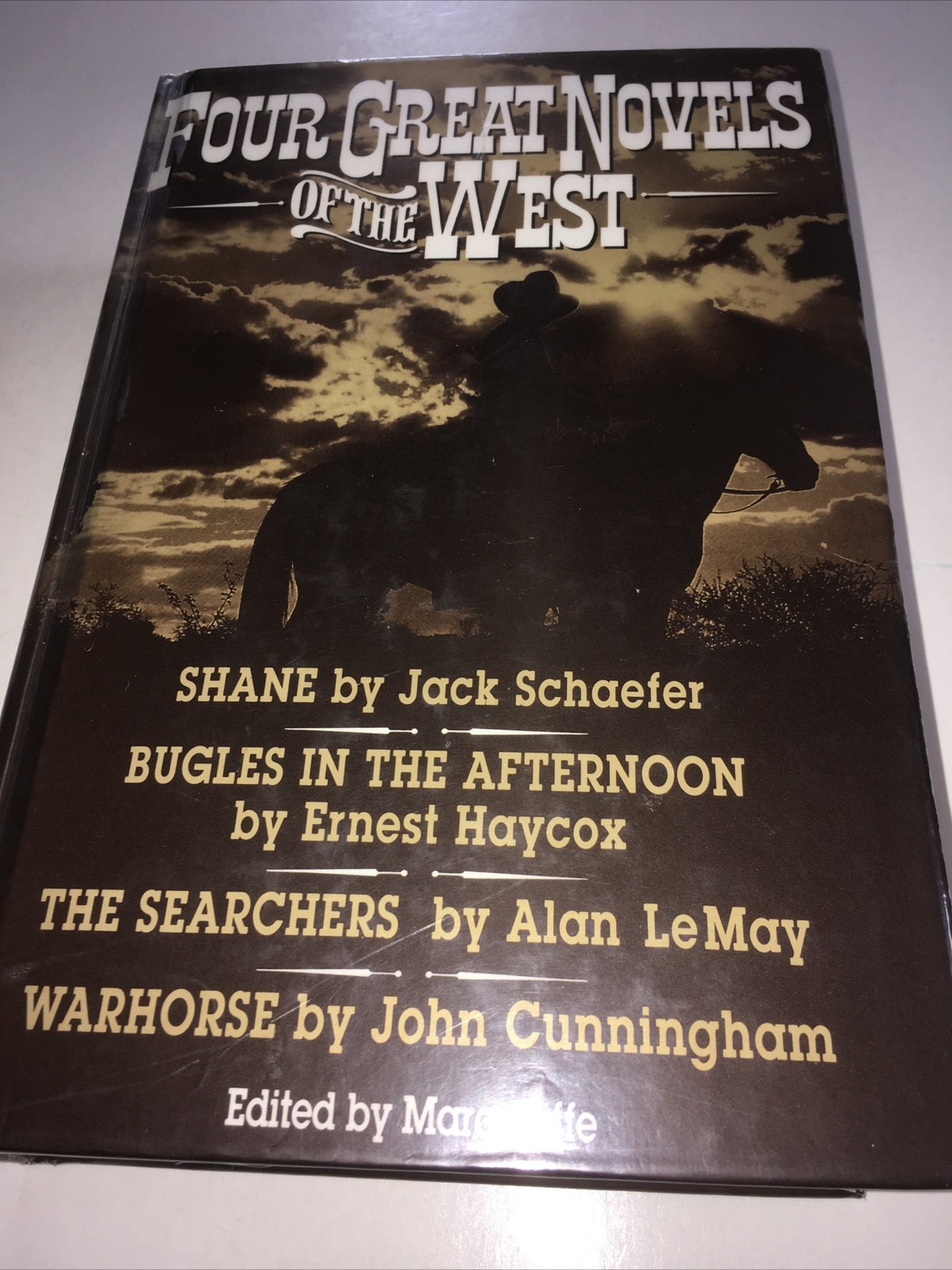 Marc JAFFE / FOUR GREAT NOVELS of the WEST – 1st Edition 1994 VG+