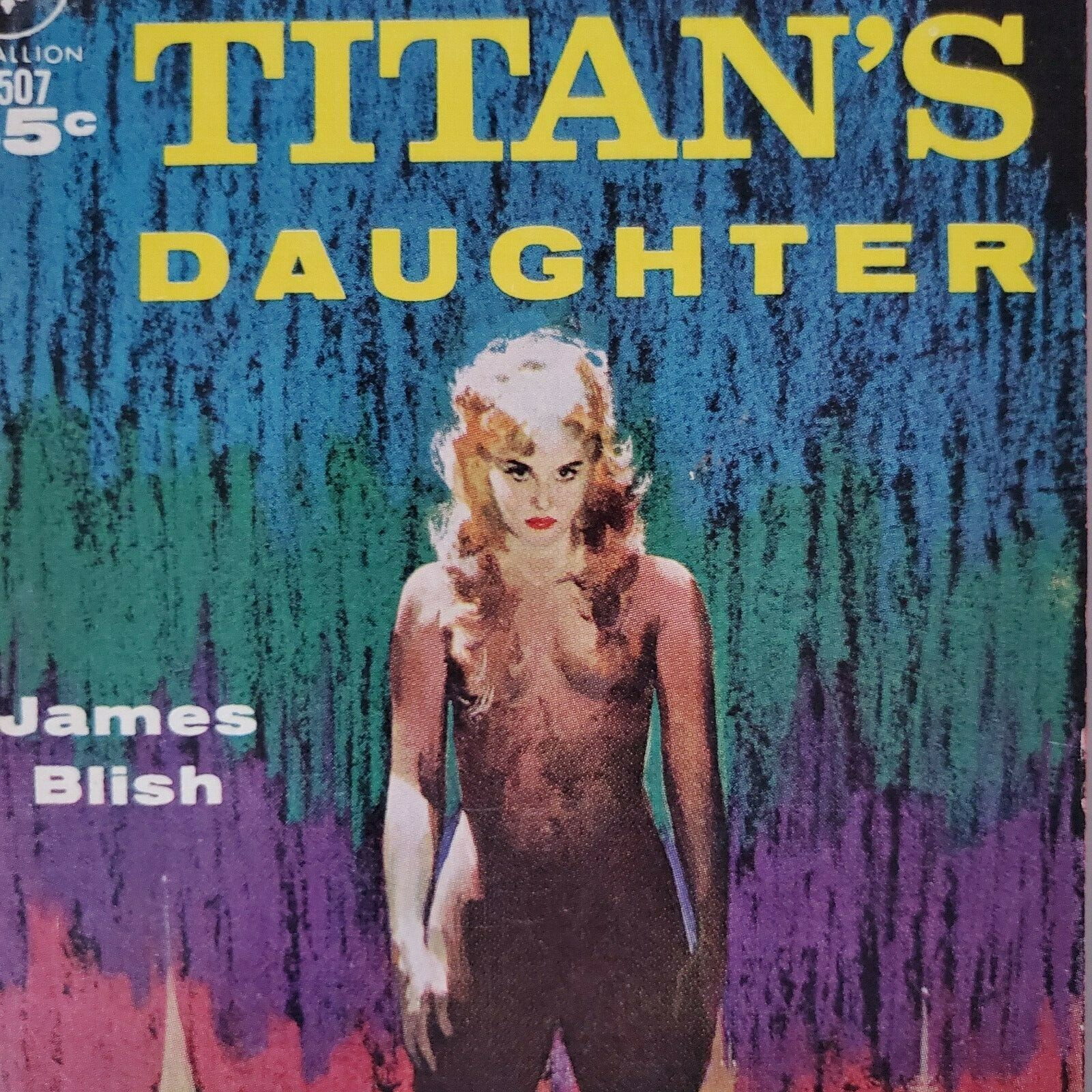 Titan’s Daughter James Blish Science Fiction PB Book Vintage 1961