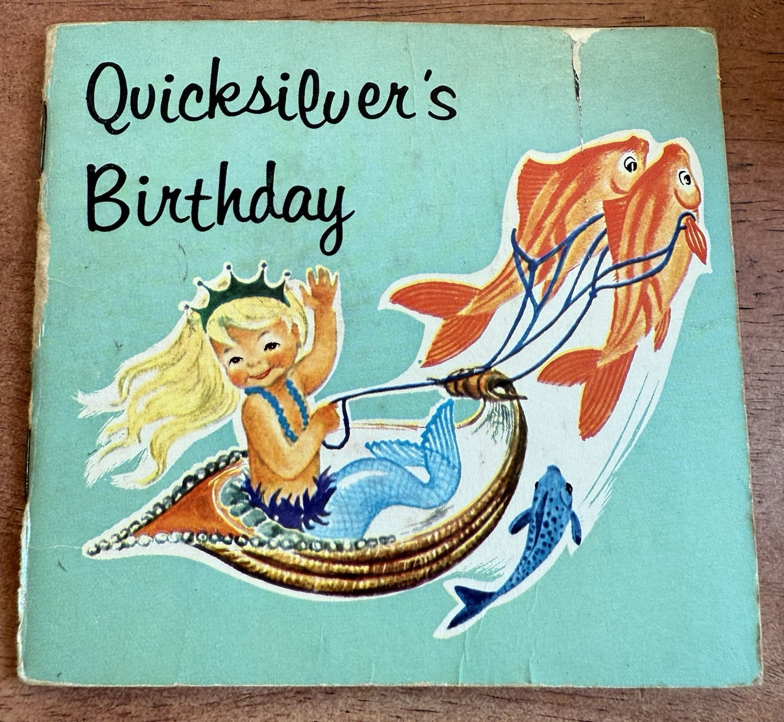 Vintage Quicksilver’s Birthday Golden Press By Maggy Larissa 1963 Paperback Rare