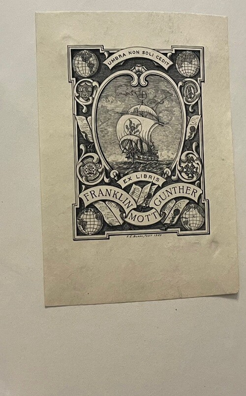 Gavarni In London David Bogue, London 1849 First Ex Libris Mott Gunther
