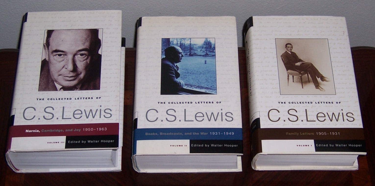 Harper San Francisco 1st Edition Collected Letters C.S. Lewis Hardcover 3 vols