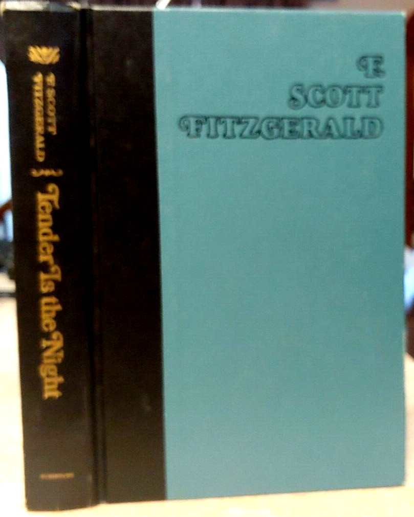 Tender Is The Night F Scott Fitzgerald 1962 Classic Novel Hard Cover Very Good