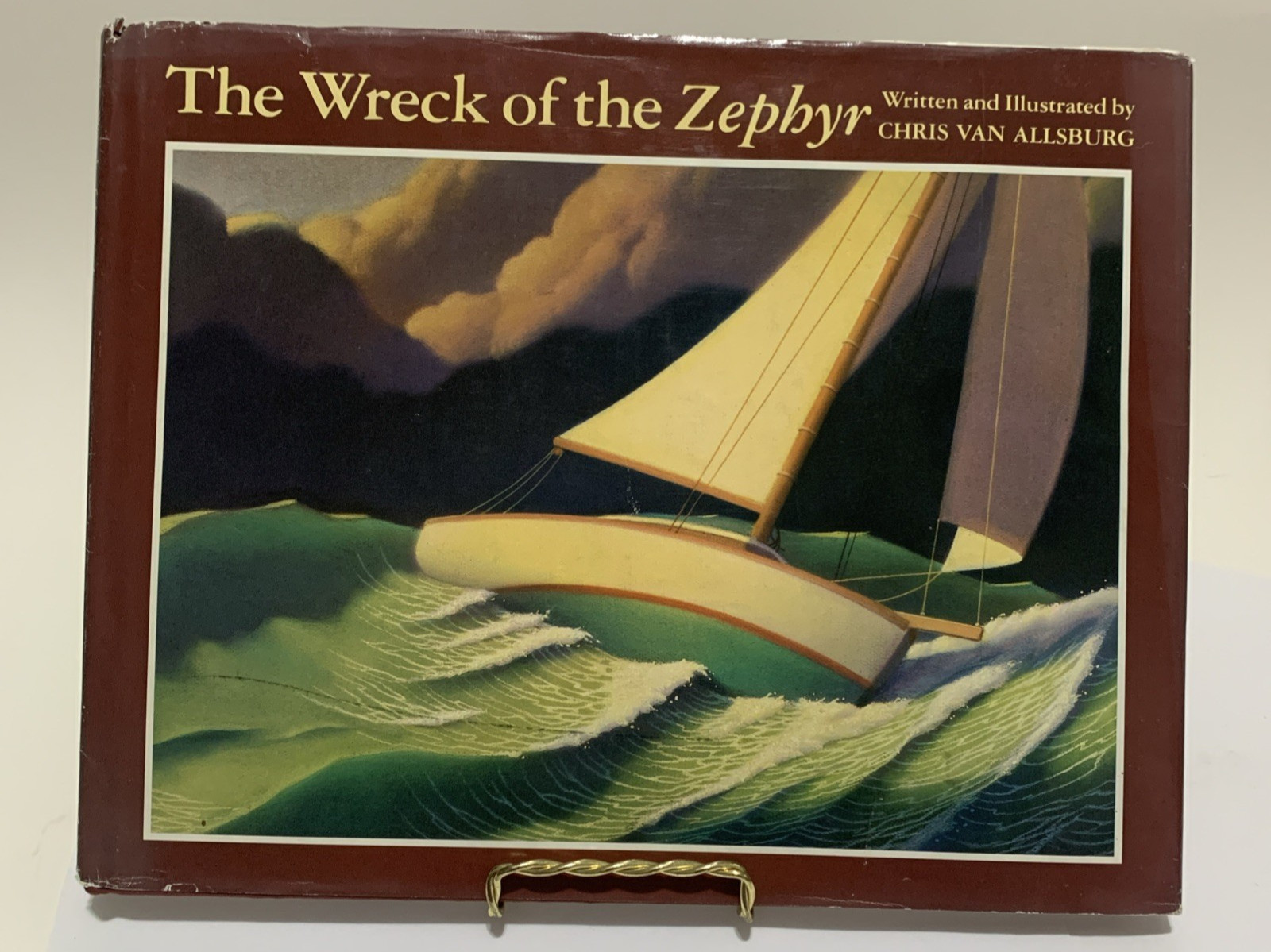Chris Van Allsburg / The Wreck of the Zephyr 1st Edition 1983