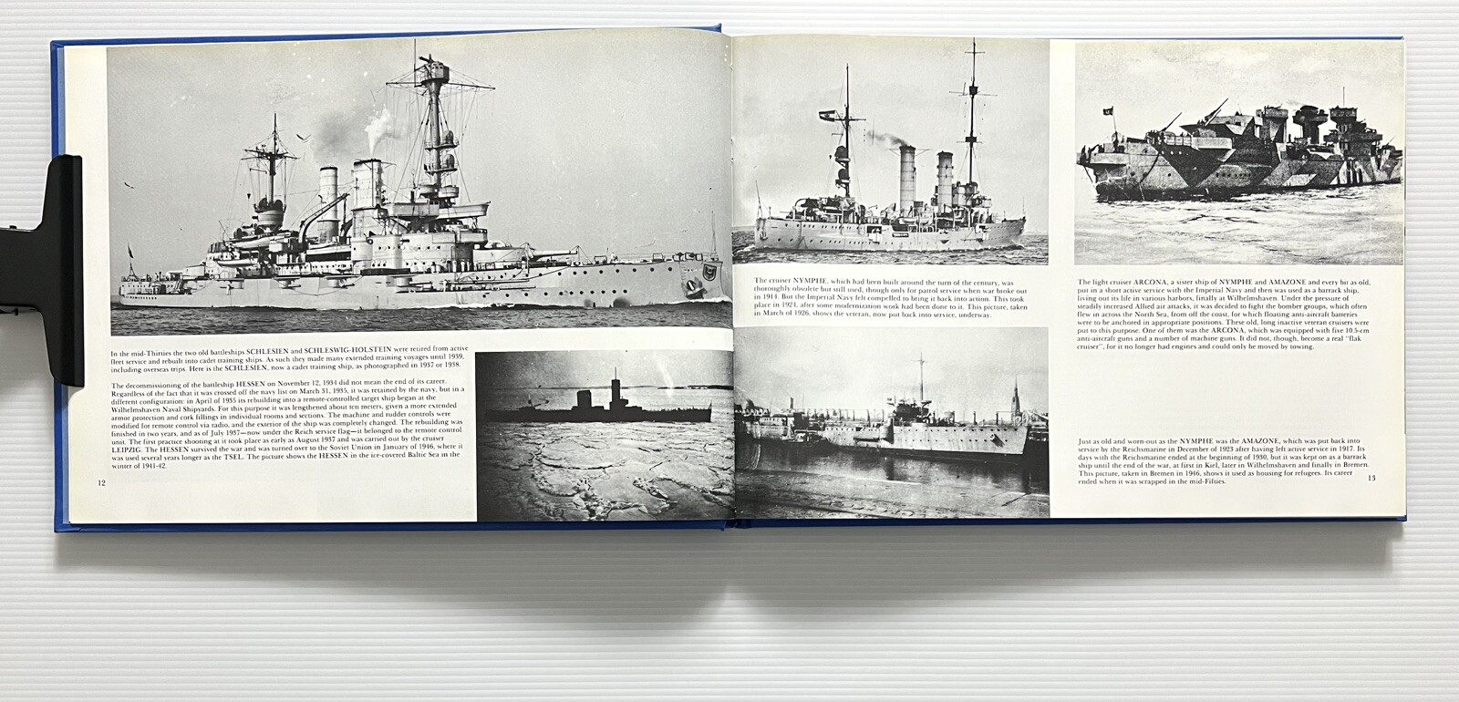 The German Navy At War 1935-1945 Volume 1 The Battleships by Bryer HC DJ 1989