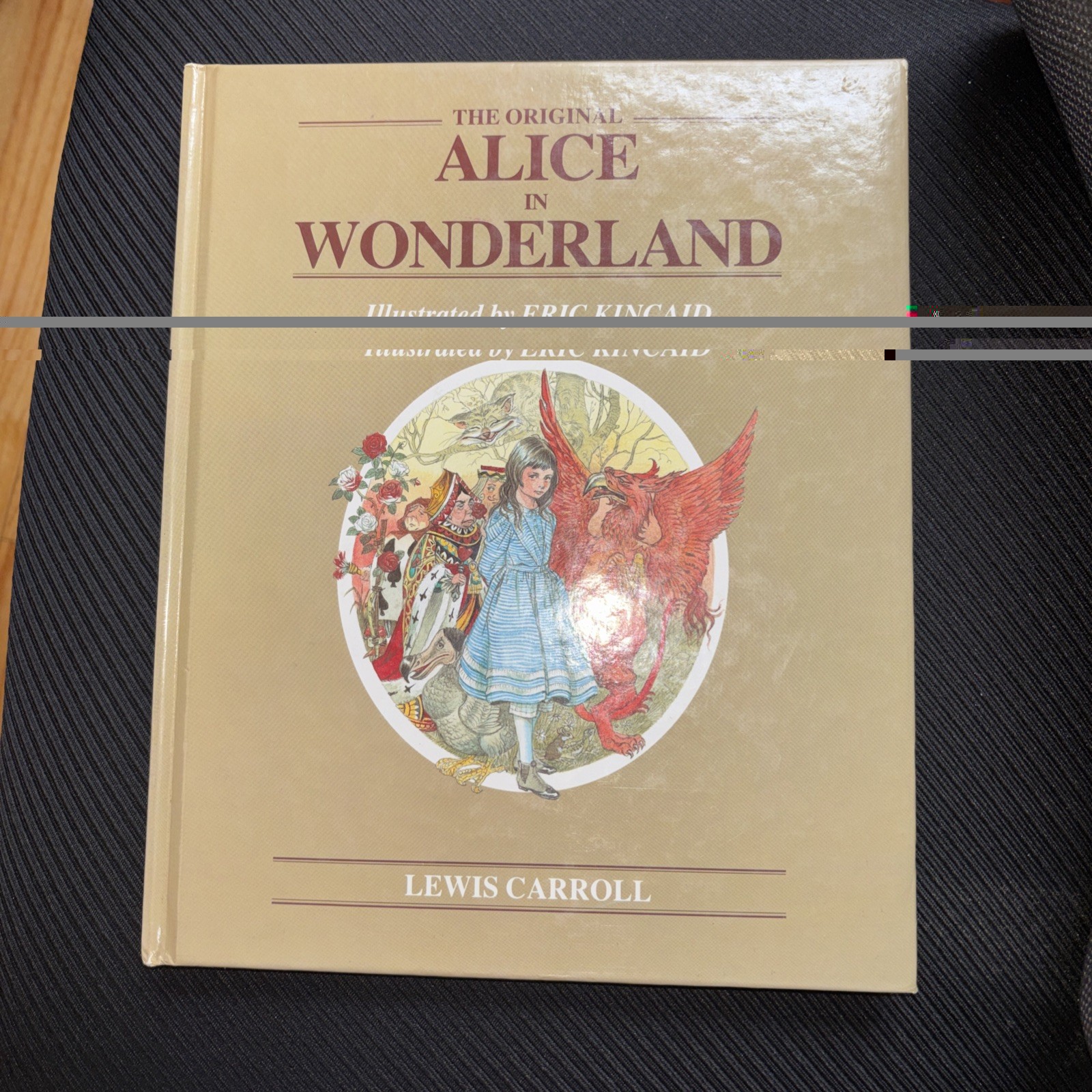 Vintage The Original Alice In Wonderland Illustrated by Eric Kincaid,1988