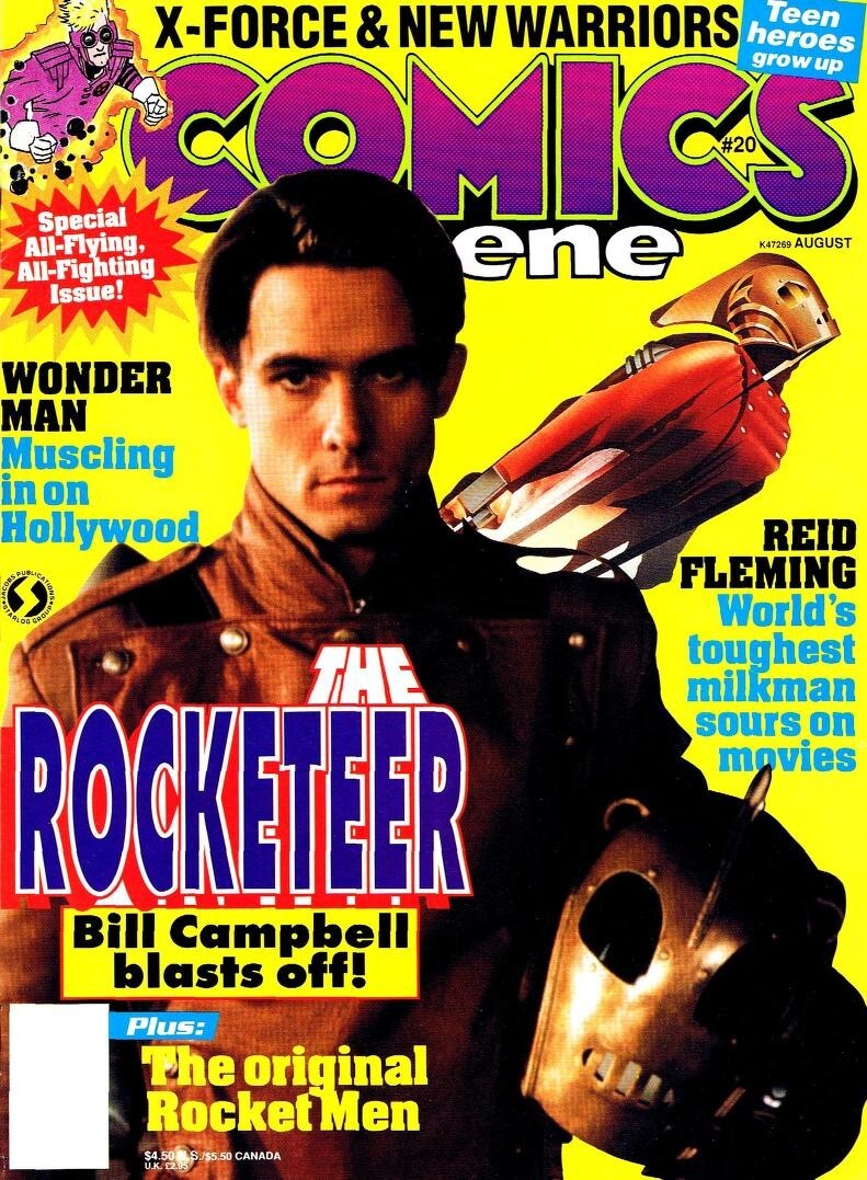 COMICS SCENE MAGAZINE 58 Classic Issue Collection On USB Flash Drive