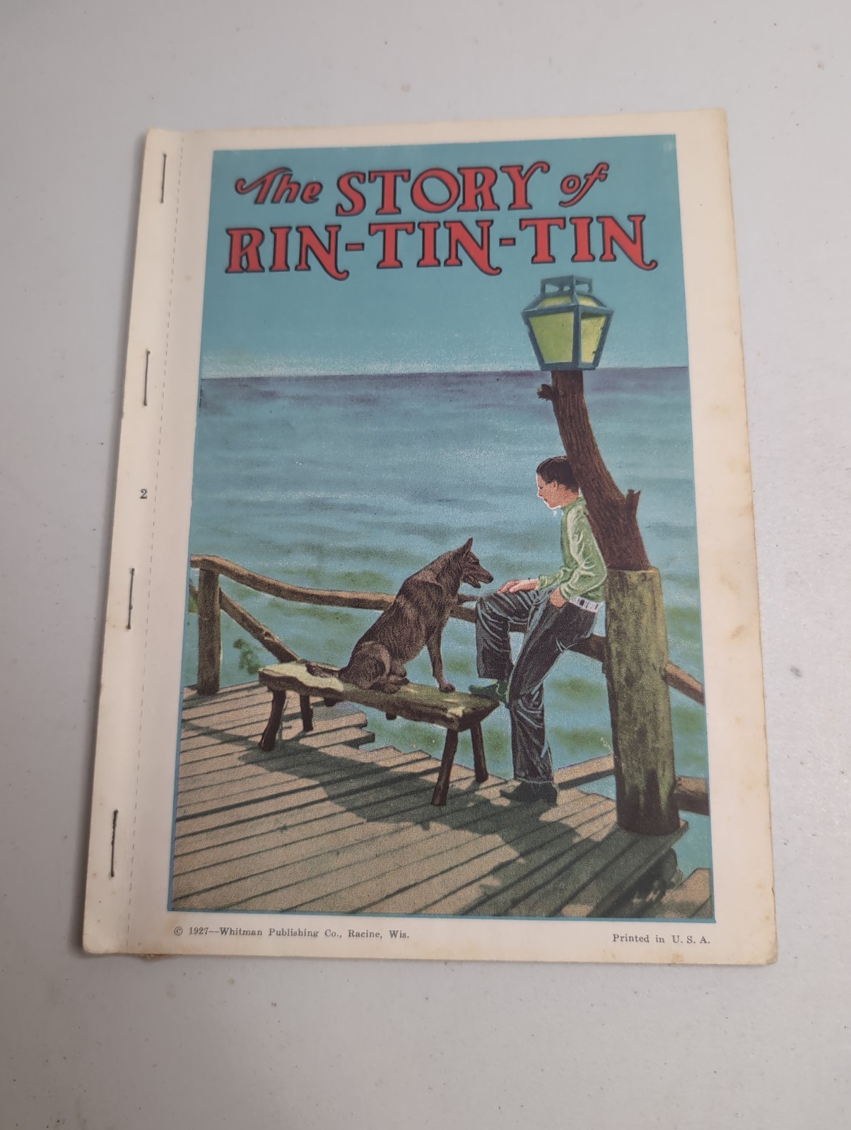 The Story of RIN-TIN-TIN,Whitman Publishing Racine Wis beautiful pictures book