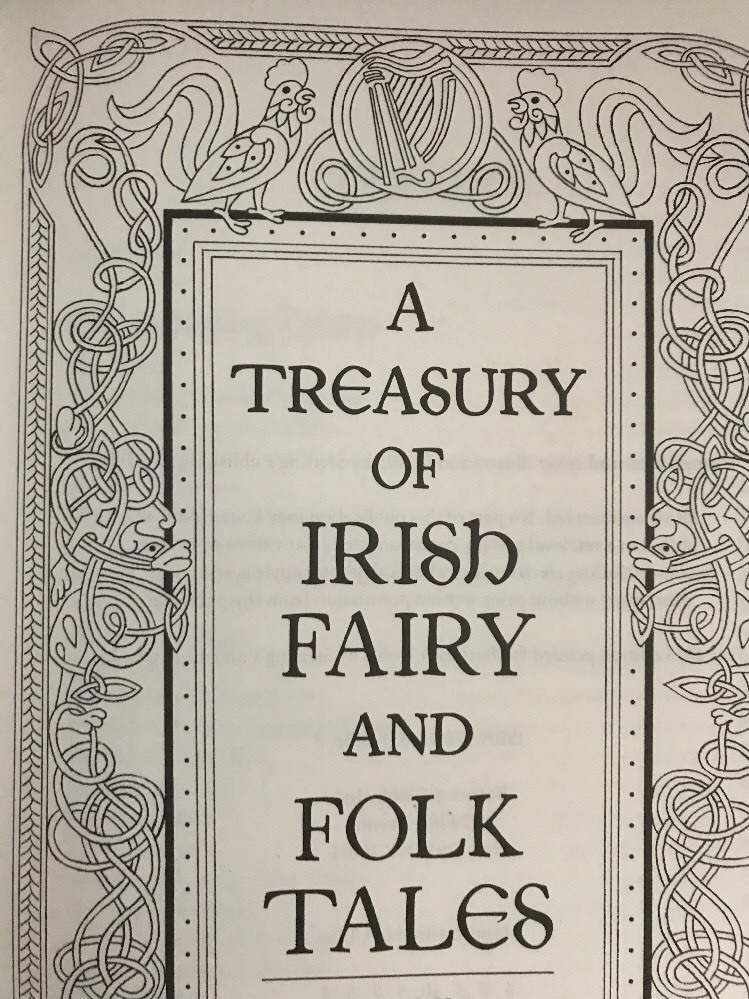 Treasury of Irish Fairy and Folk Tales New Sealed Leather Bound Collectible Gift