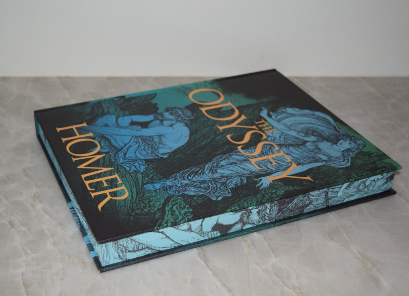 NEW Odyssey by Homer Illustrated Flaxman Deluxe Hardcover Gift