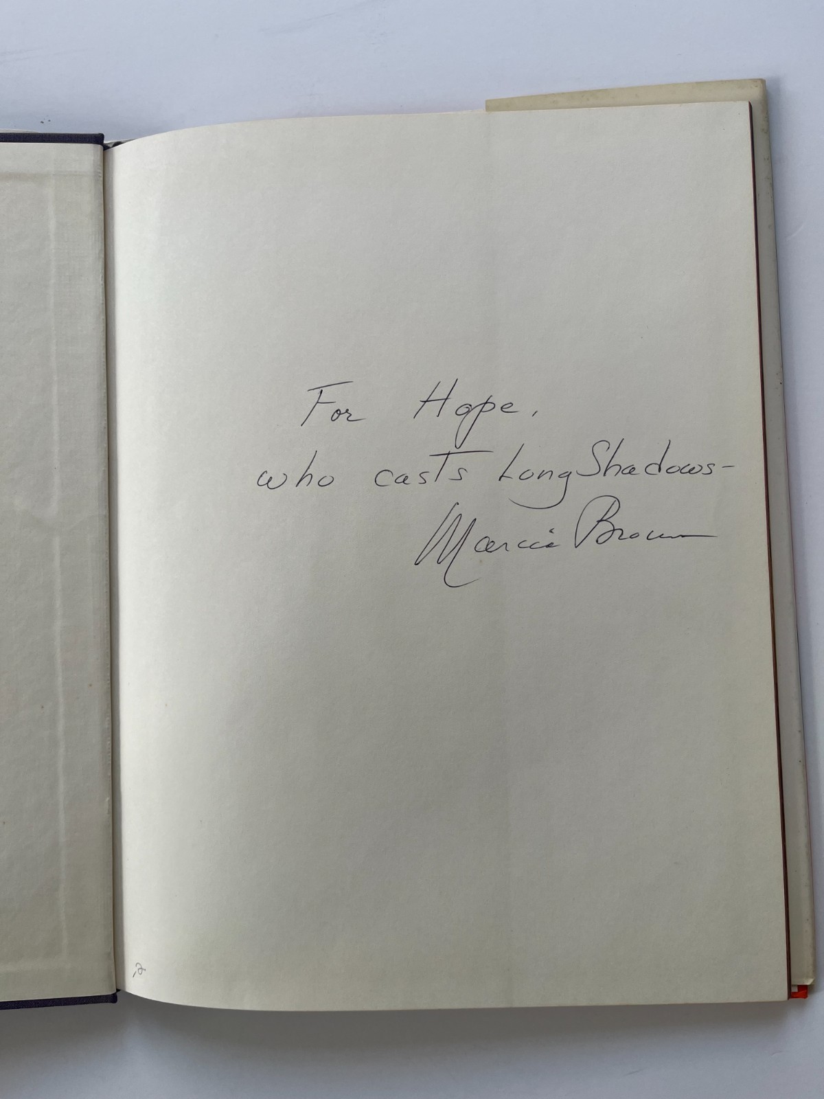 MARCIA BROWN ~ SIGNED ~ Shadow by Blaise Cendrars, 1982 Caldecott Medal winner