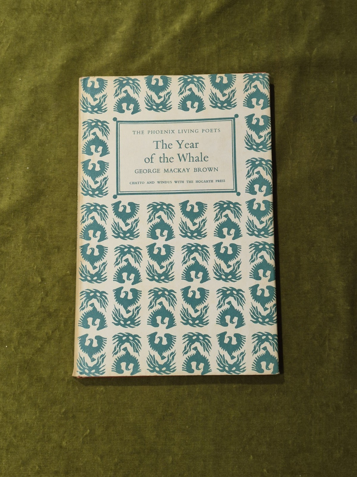 The Year of the Whale – George MacKay Brown , Chatto & Windus 1965 1st HB DJ