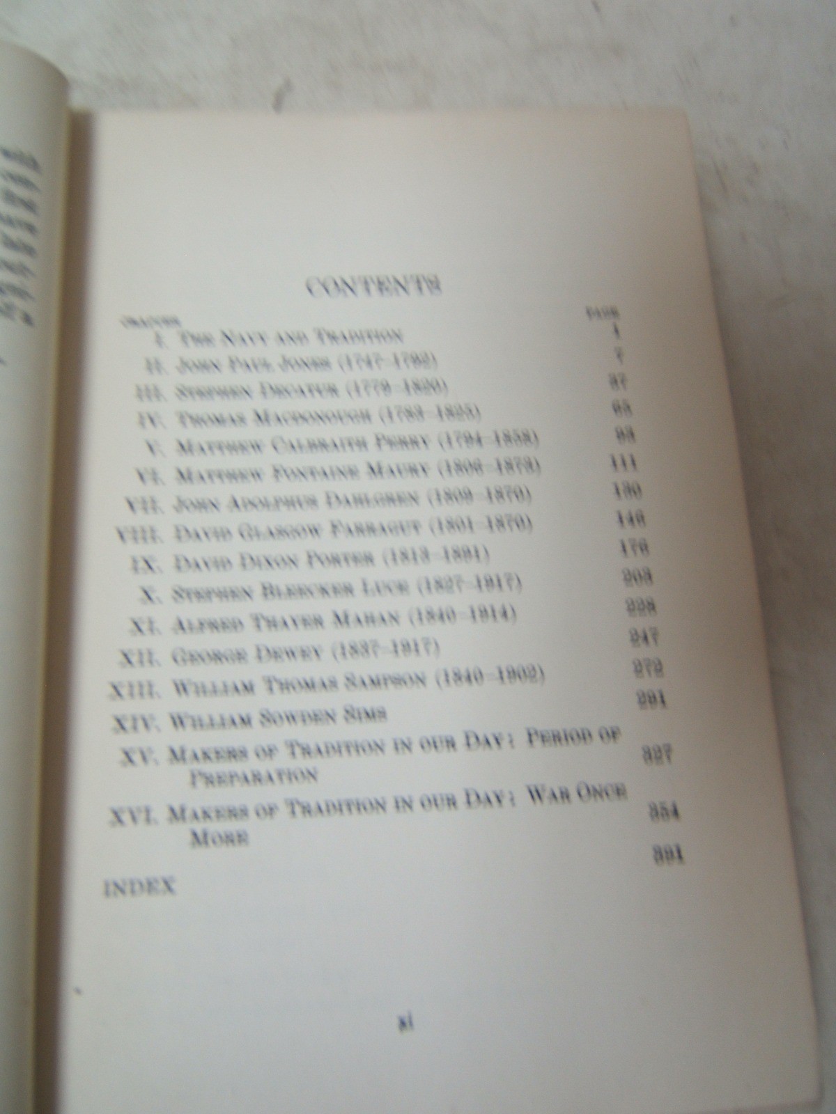 Makers of Naval Tradition Carroll Storrs Alden 1943 Revised and Continued