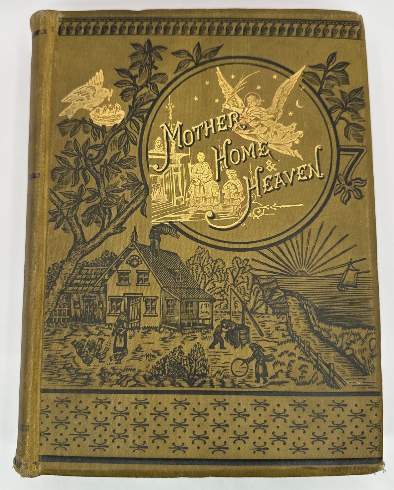Antique 1878 Book – Mother Home & Heaven – Theodore Cuyler