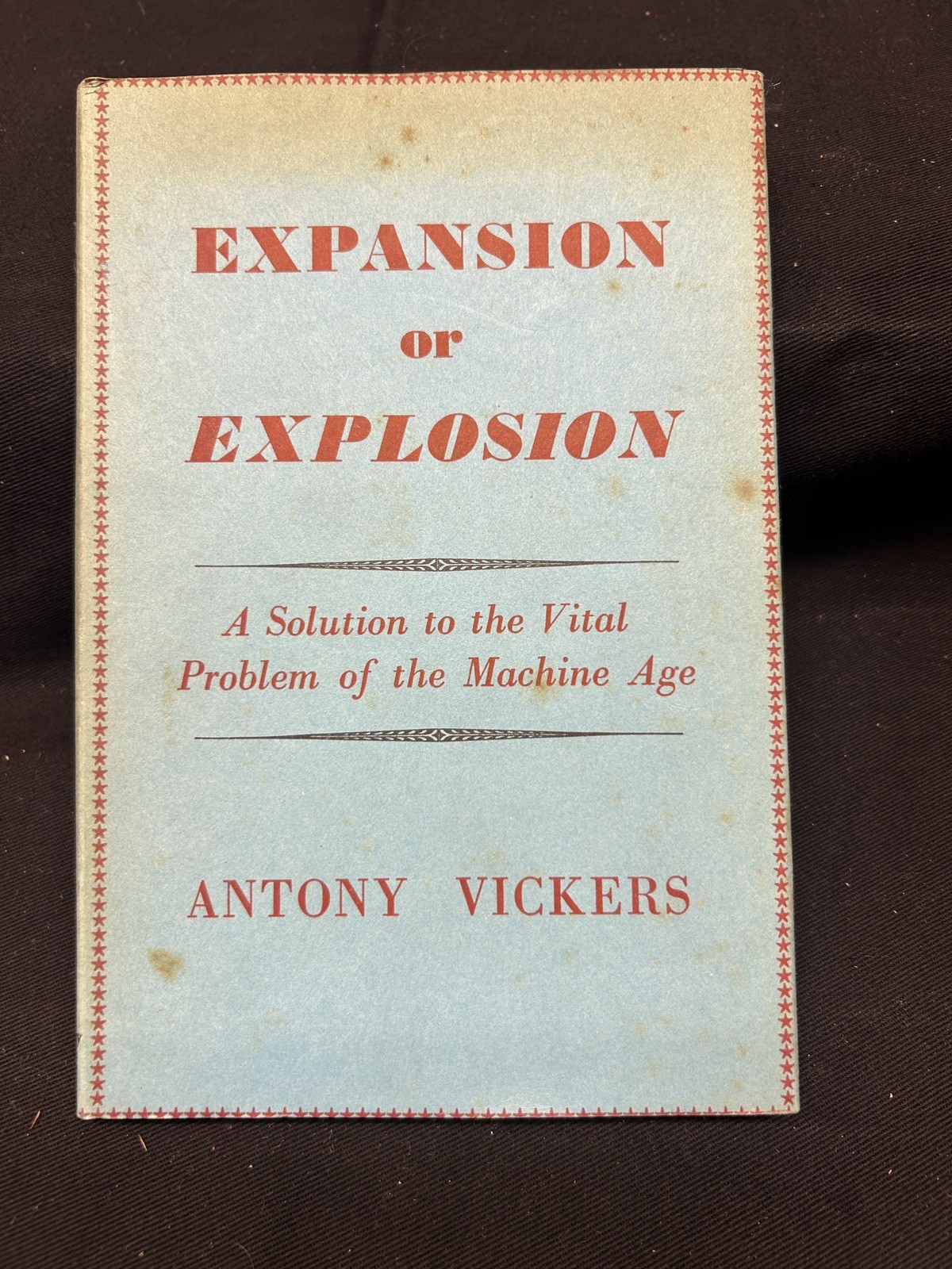 Expansion or Explosion (Antony Vickers – 1955) (ID:94535)