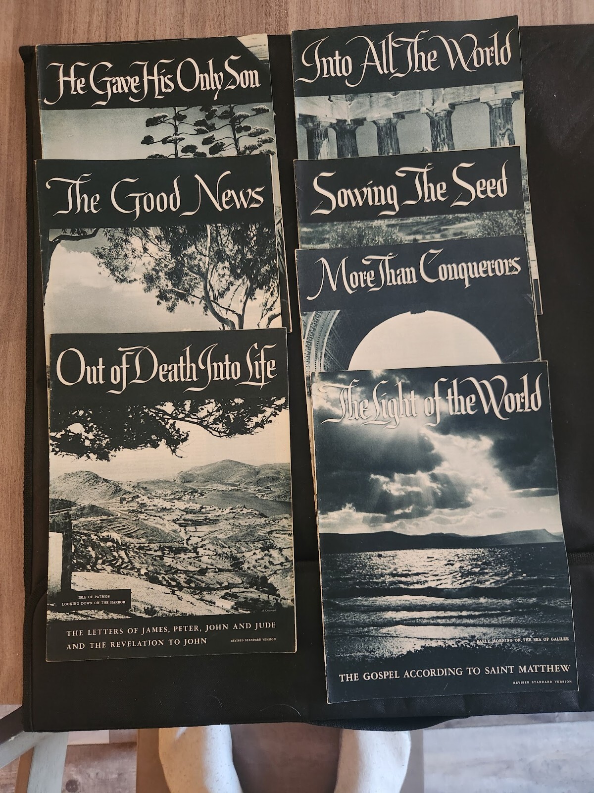 Vintage Bible Study Pamphlets RSV Set of 7 American Bible Society 1950s