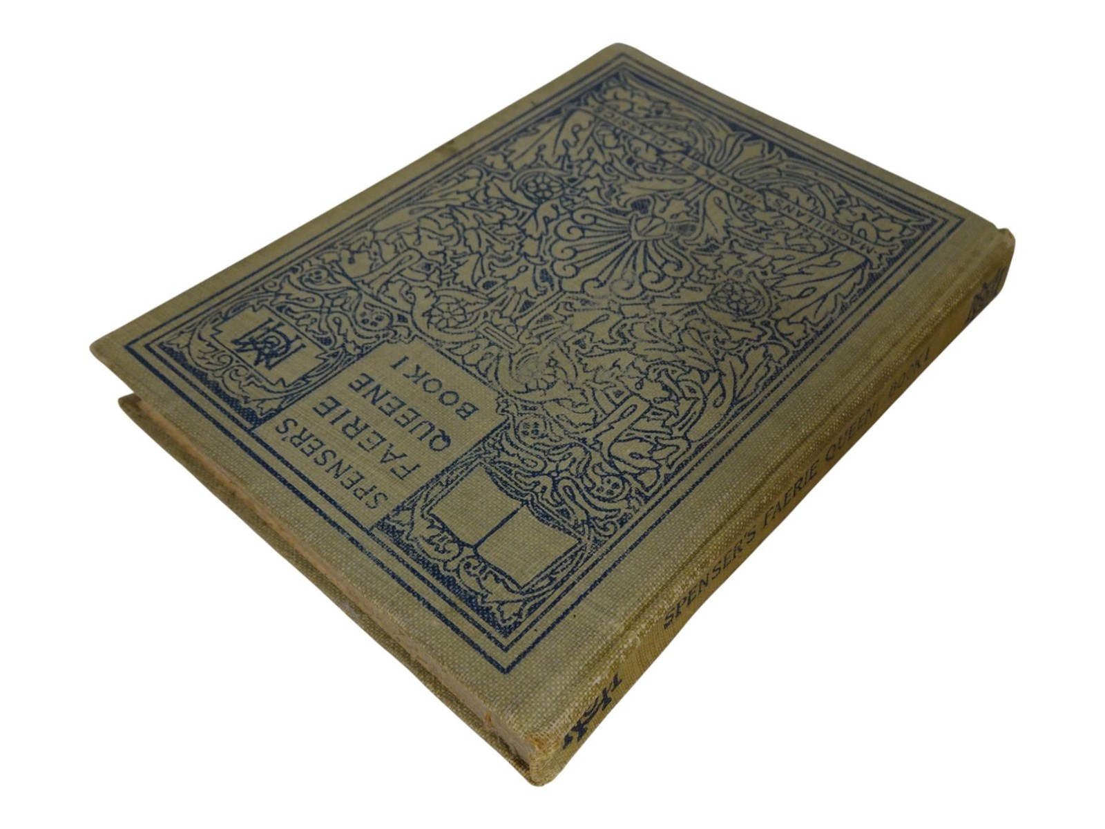 Edmund Spenser’s The Faerie Queene Book 1 1908 MacMillan w Introduction & Notes