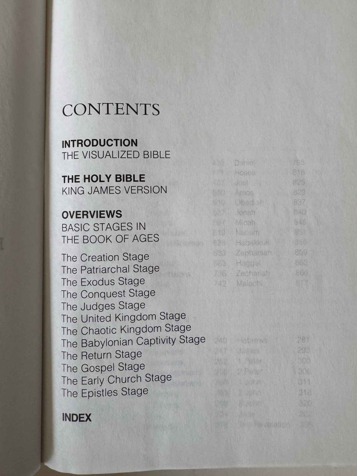 The Visualized Bible KJV Willmington Large Format 2nd Printing 1985 Red Letter