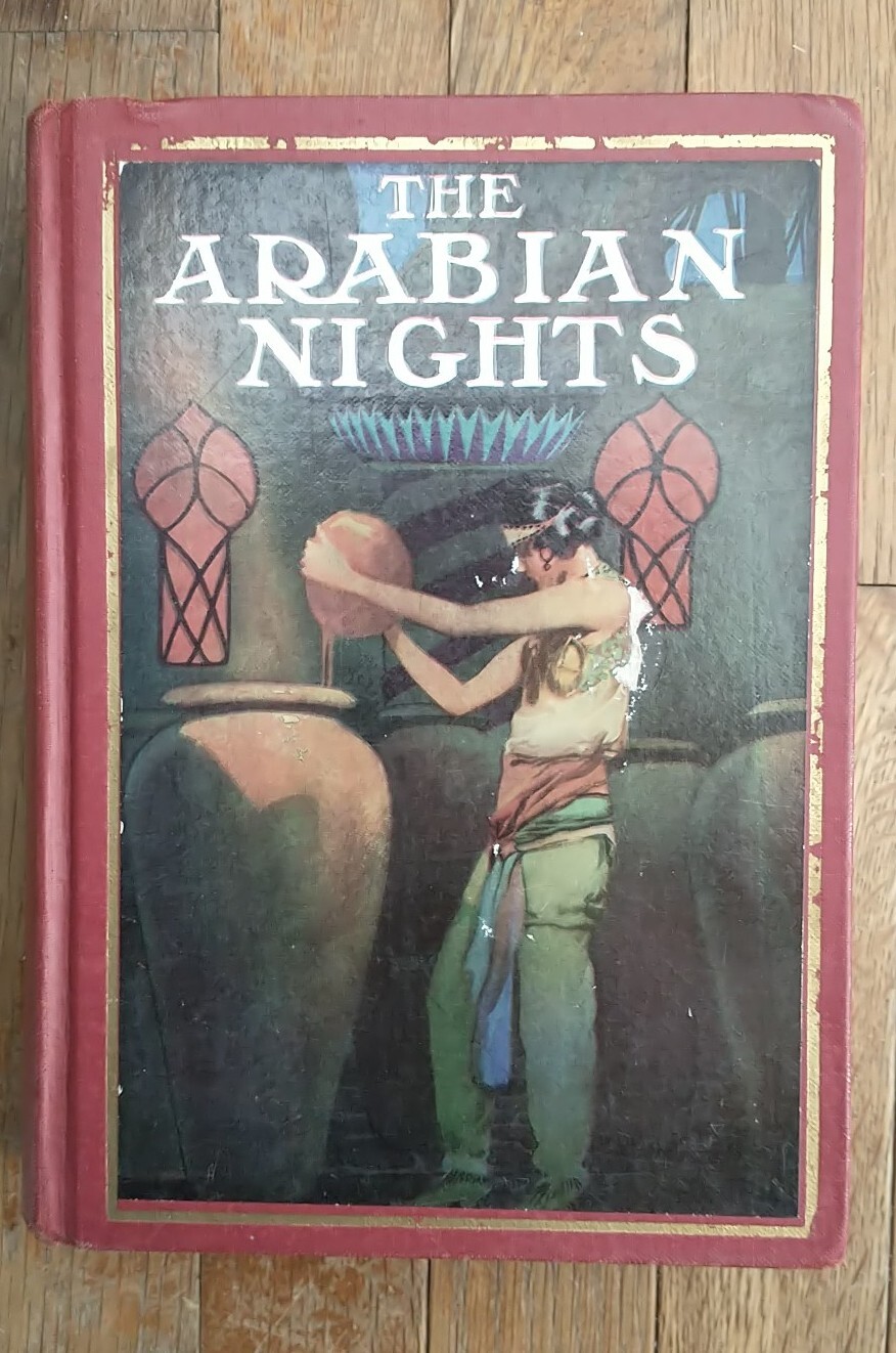 The Arabian Nights 1924 The John C. Winston Company Orton Lowe Illustrated Color