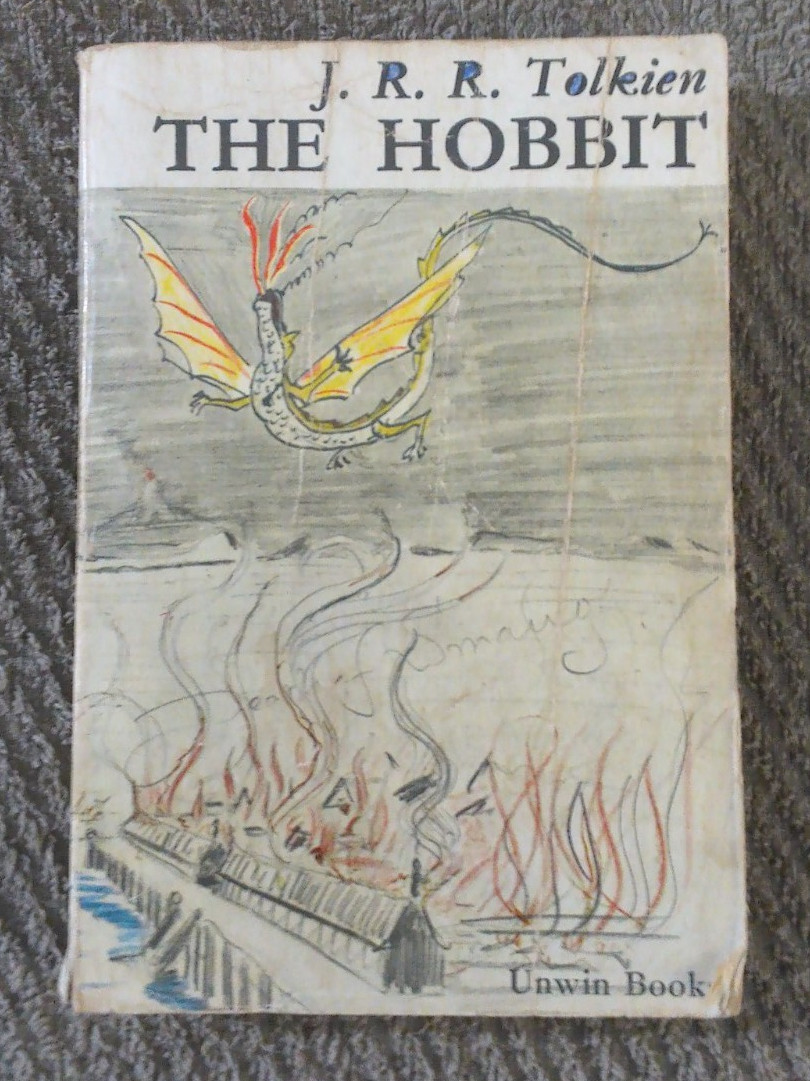 💕😍 The Hobbit ( J.R.R. Tolkien 19th Impression 1974 ) Unwin Books, UK💕💋😍