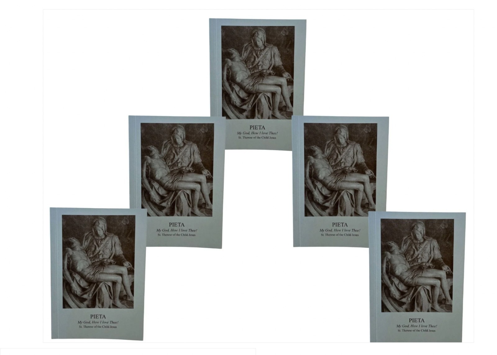 The Pieta Prayer Booklet – The 15 Saint Bridget Prayers, New 5 pack