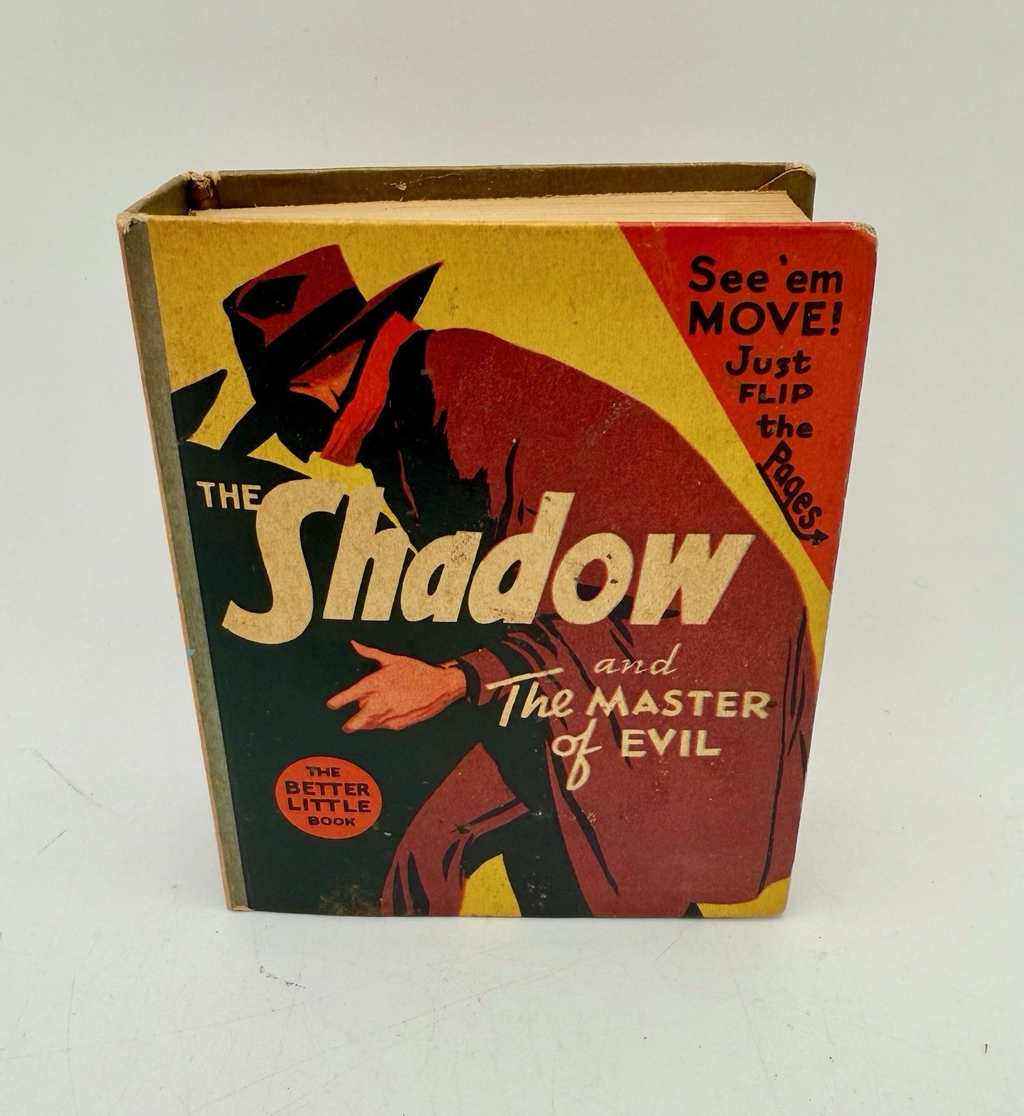 The Shadow: The Master of Evil Better Little Book Big Little 1941 ++ Condition