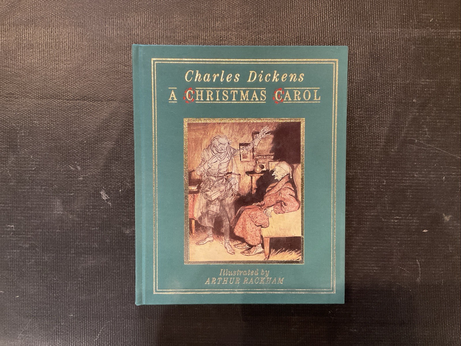 CHARLES DICKENS A CHRISTMAS CAROL 1986 ILLUSTRATED HARD COVER BOOK