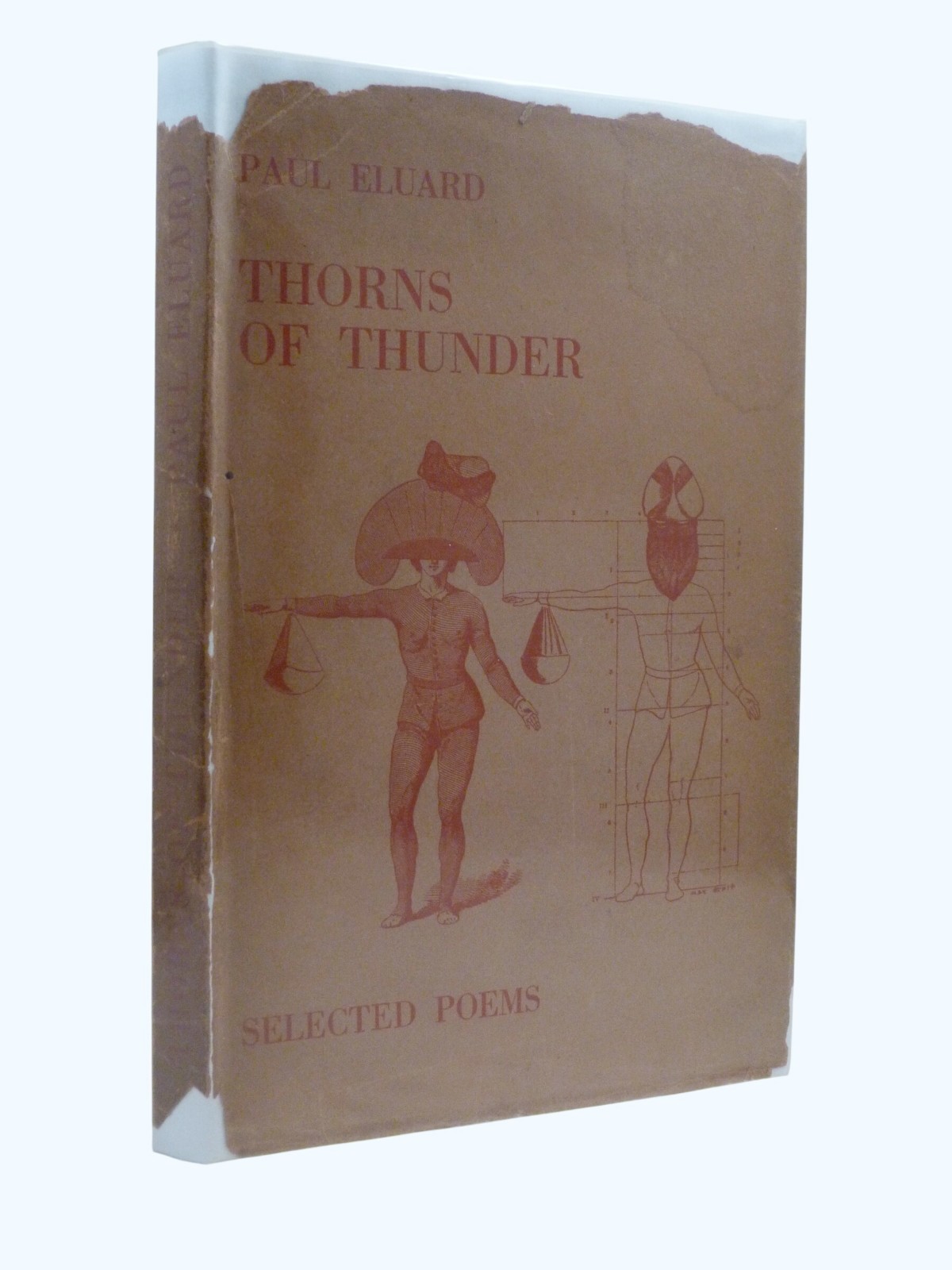 PAUL ELUARD Thorns of Thunder 1936 1st Max Ernst DW, frontis by Picasso, ltd ed