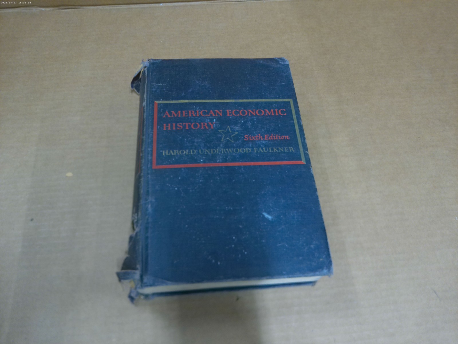 American Economic History: 6th Edition (Hardcover 1949)